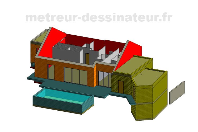 A1 Permis de construire estimation de prix maison individuelle Toulouse Haute-Garonne Midi-Pyrénées 31